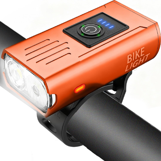 Bike Light Front+Rear Set Standard 200 lumens product photo