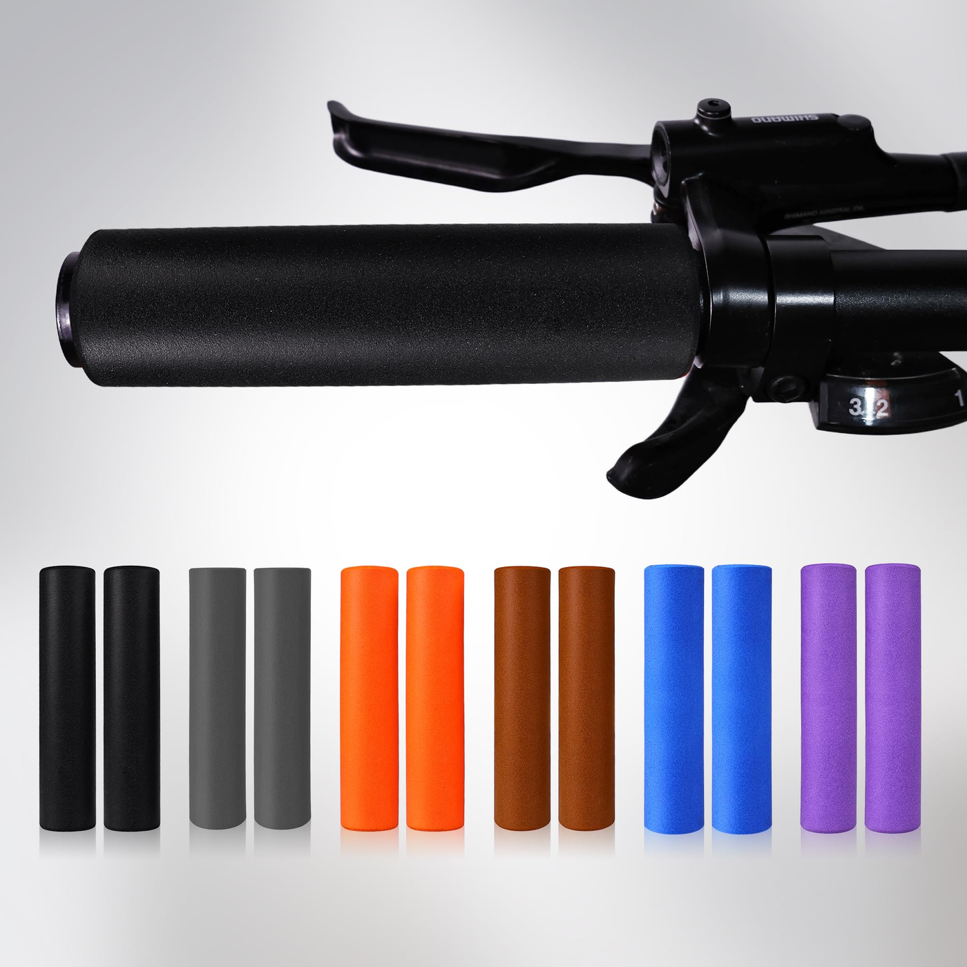 Handlebar Grip Pair White product photo