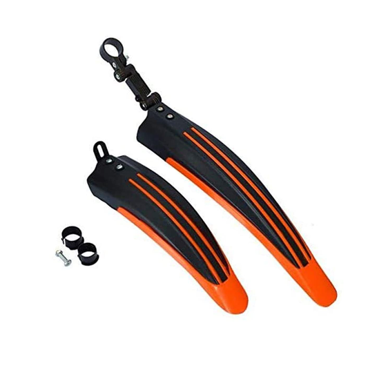 Bike Mudguard Front+Rear Set Signal Orange product photo